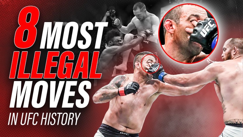 Most F*CKED UP/ILLEGAL moves in UFC history !