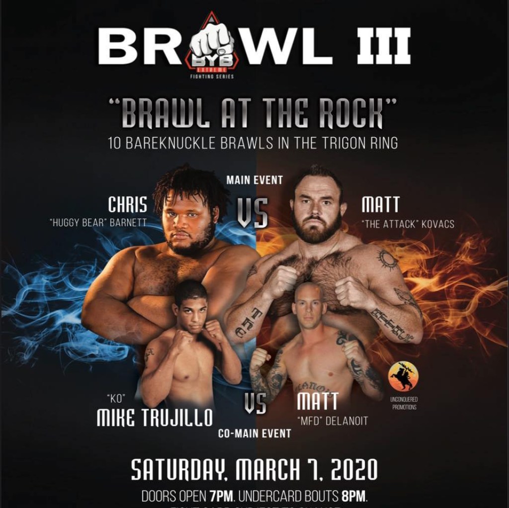 Super Heavyweights Headline “Brawl III: Brawl at The Rock” on