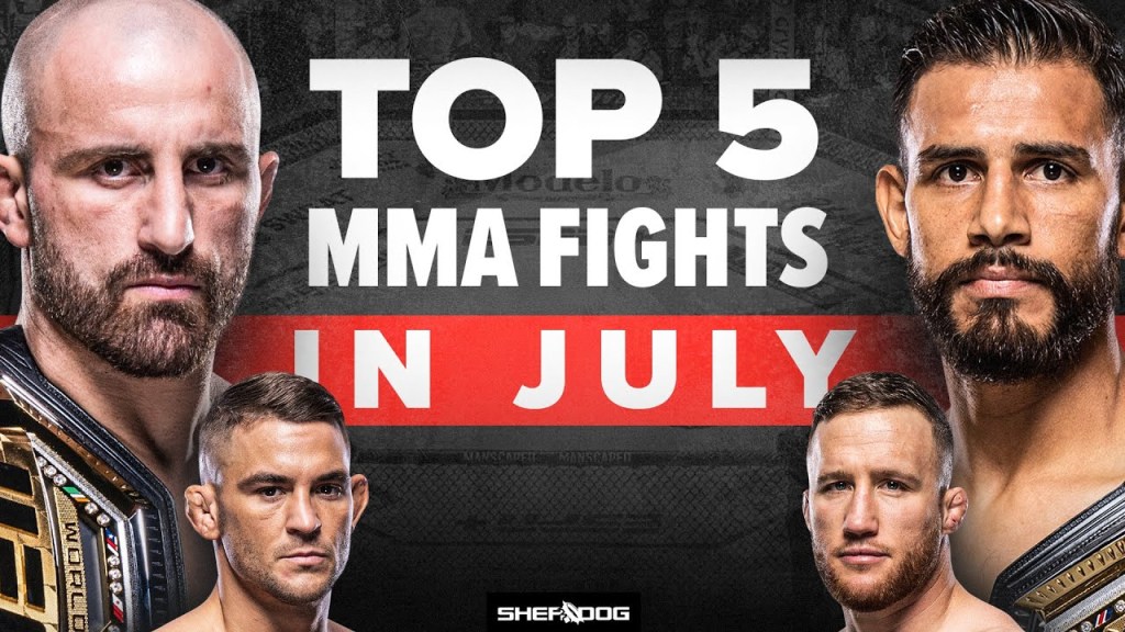 The Sheehan Show: Top  MMA Fights in July  UFC, PFL Europe, ONE on Prime  Video, Bellator x Rizin